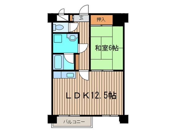 ノール植物園の物件間取画像